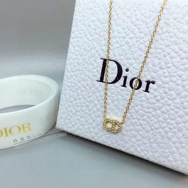 Dior飾品 迪奧經典熱銷款Dior字母項鏈  zgd1063